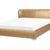 Leather Waterbed Gold PARIS Various Sizes