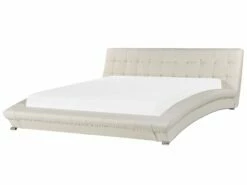 Cheap Bed Linings Store 23 Leather EU Super King Size Waterbed White LILLE