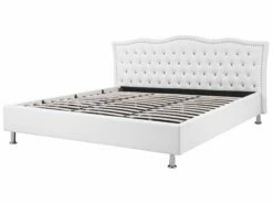 Faux Leather Ottoman Bed White METZ Various Sizes -Cheap Bed Linings Store undef src sa picid 240303 type whitesh image