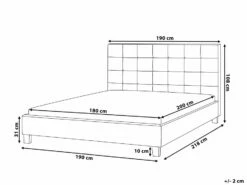 Fabric Bed Grey LA ROCHELLE Various Sizes -Cheap Bed Linings Store undef src sa picid 675898 type whitesh image