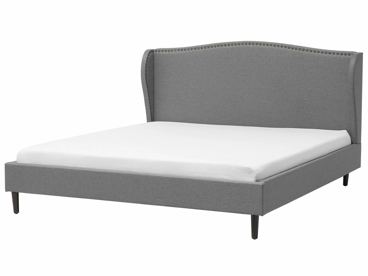 Fabric Bed Grey COLMAR Various Sizes