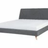 Fabric Bed Grey VIENNE Various Sizes