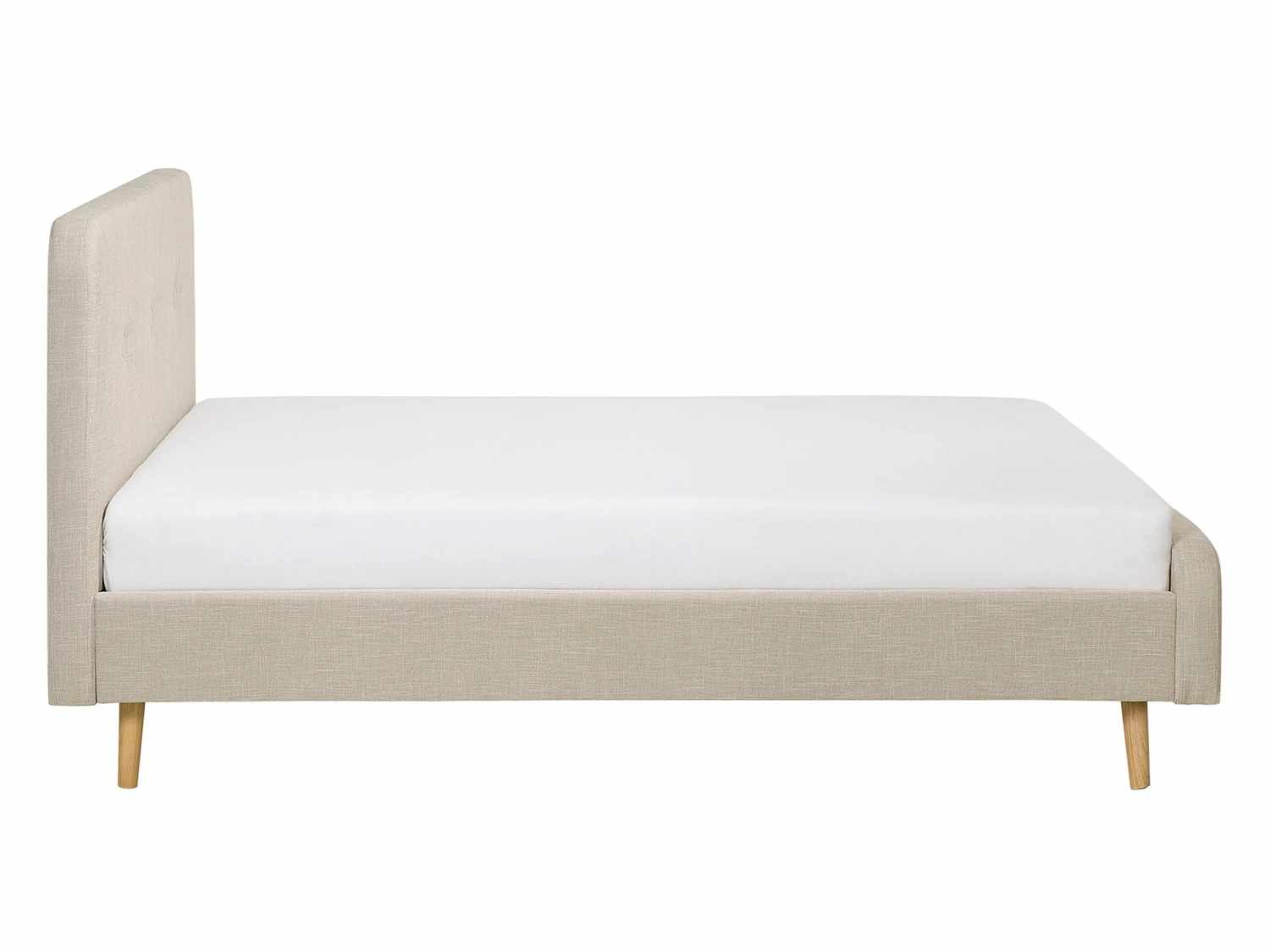 Fabric Bed Beige RENNES Various Sizes 5 Fabric Bed Beige RENNES Various Sizes - Image 5