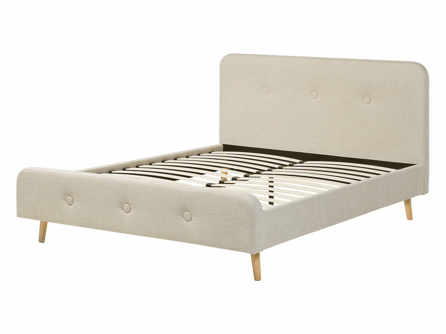 Fabric Bed Beige RENNES Various Sizes 7 Fabric Bed Beige RENNES Various Sizes - Image 7