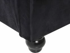 Velvet Bed Black AVALLON Various Sizes -Cheap Bed Linings Store undef src sa picid 694684 type whitesh image