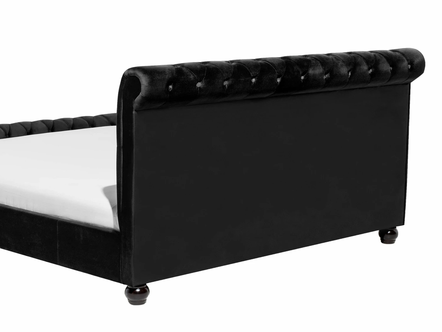 Velvet Bed Black AVALLON Various Sizes - Image 8