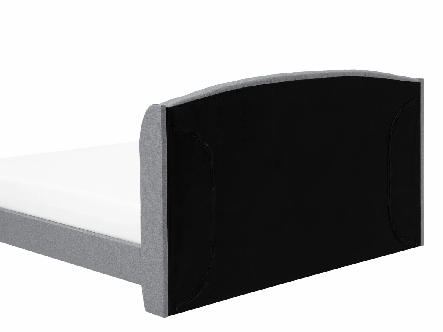 Fabric Bed Grey BORDEAUX Various Sizes - Image 9