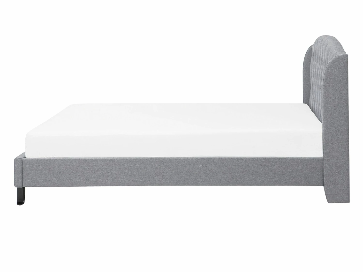 Fabric Bed Grey BORDEAUX Various Sizes - Image 3