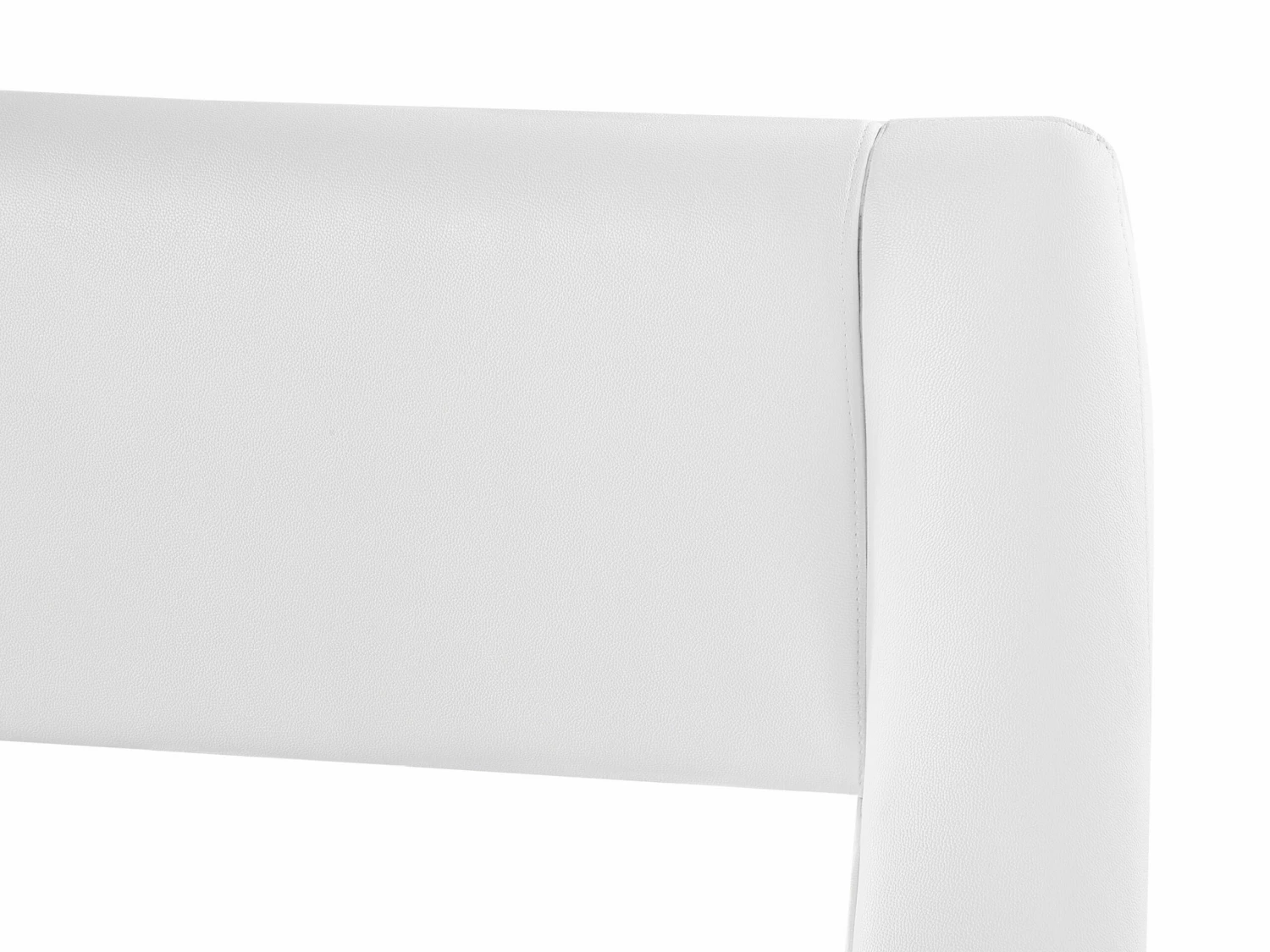 Leather Waterbed White AVIGNON Various Sizes - Image 4