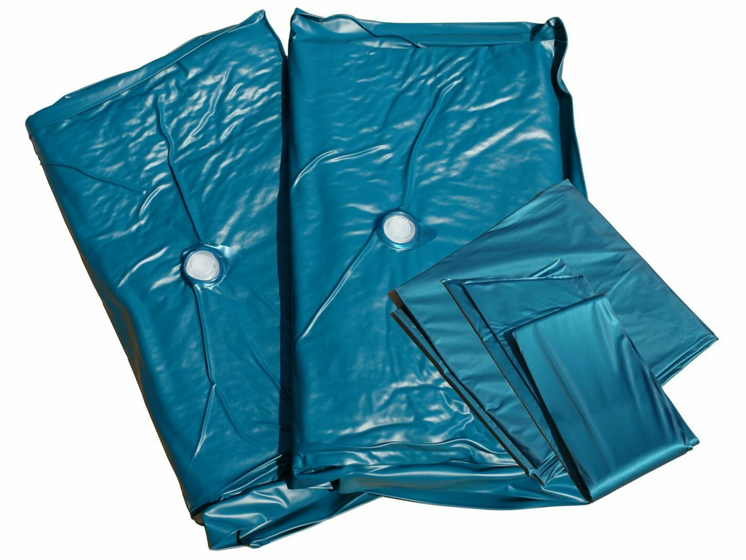 Leather Waterbed White AVIGNON Various Sizes - Image 6