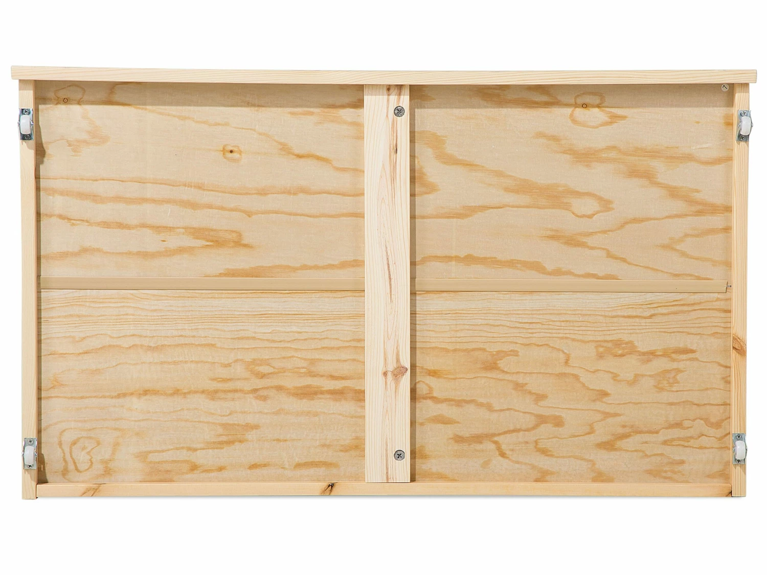 Set Of 2 Bed Storage Drawers Light Wood RUMILLY - Image 4