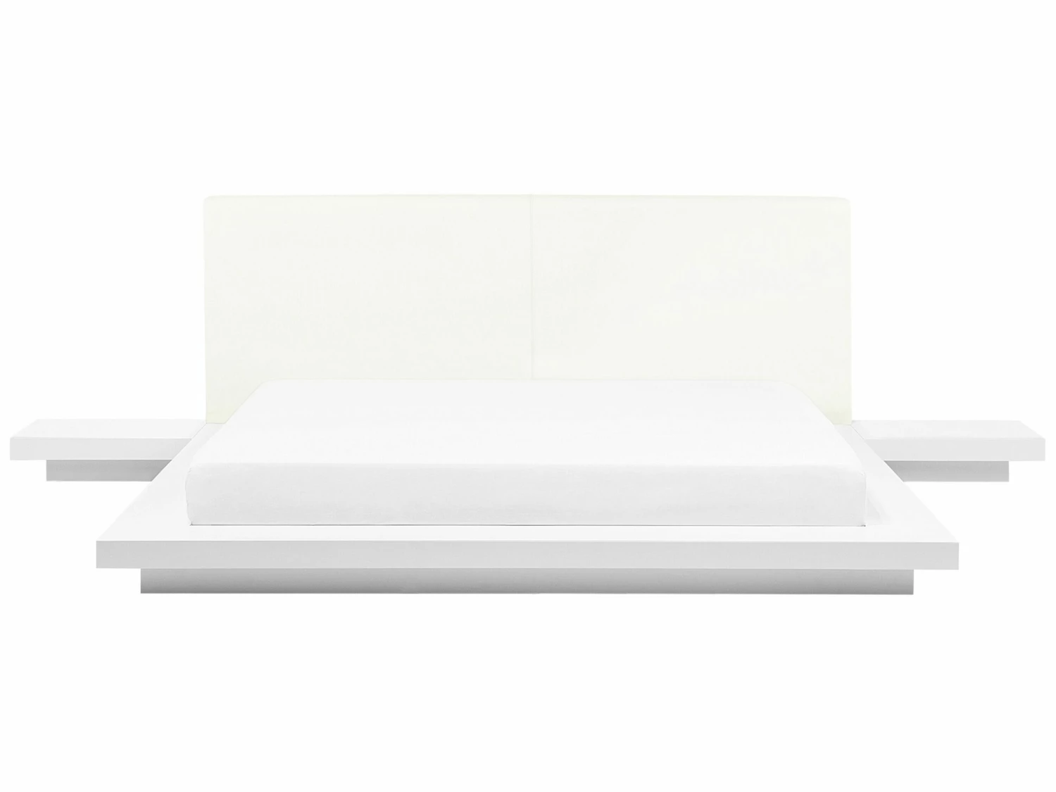 Waterbed With Bedside Tables White ZEN Various Sizes - Image 3