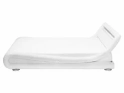 Faux Leather LED Waterbed White AVIGNON Various Sizes -Cheap Bed Linings Store undef src sa picid 704865 type whitesh image