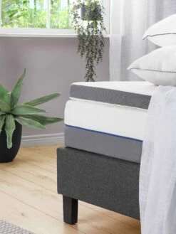 Memory Foam Mattress Topper COMFY Various Sizes -Cheap Bed Linings Store undef src sa picid 708505 type whitesh image