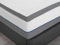 Memory Foam Mattress Topper COMFY Various Sizes -Cheap Bed Linings Store undef src sa picid 708508 type whitesh image