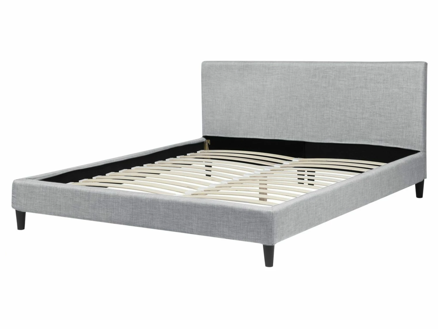 Fabric Bed White LED Light Grey FITOU Various Sizes - Image 7