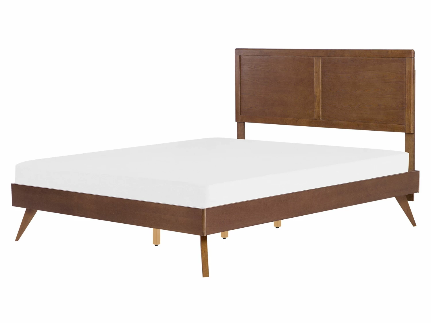 Wooden Bed Dark ISTRES Various Sizes