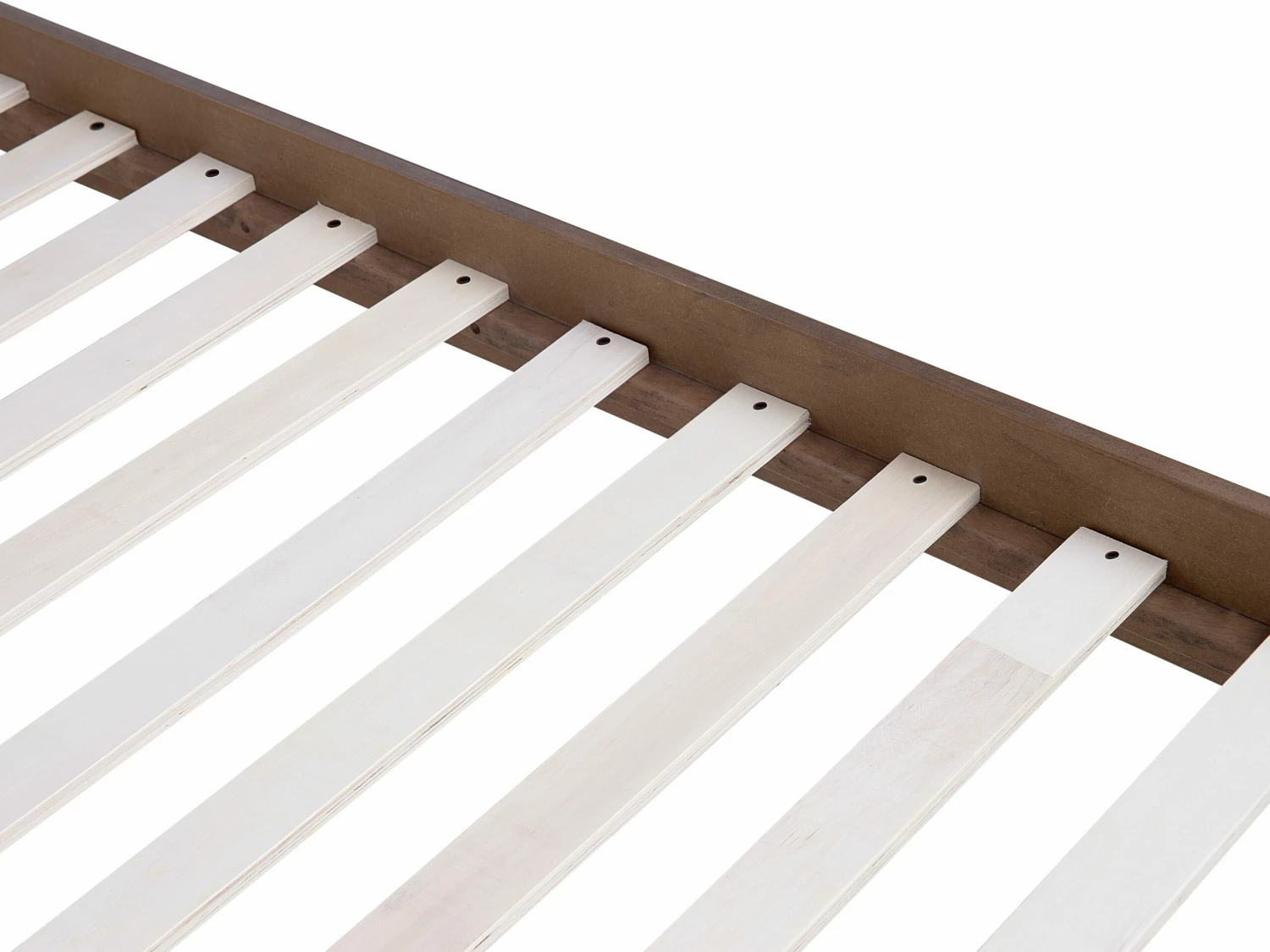 Wooden Bed Dark ISTRES Various Sizes - Image 7