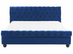 Velvet Bed Blue AVALLON Various Sizes -Cheap Bed Linings Store undef src sa picid 729119 type whitesh image