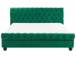 Velvet Bed Emerald Green AVALLON Various Sizes -Cheap Bed Linings Store undef src sa picid 729211 type whitesh image