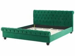 Velvet Bed Emerald Green AVALLON Various Sizes -Cheap Bed Linings Store undef src sa picid 729218 type whitesh image