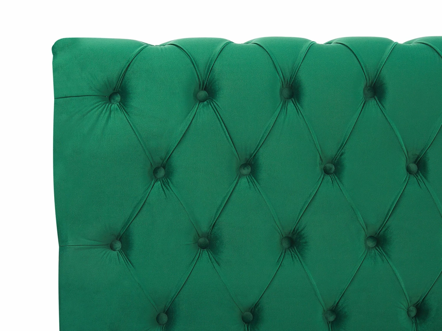 Velvet Bed Emerald Green AVALLON Various Sizes - Image 9