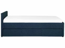 Fabric EU Single Trundle Bed Blue MARMANDE -Cheap Bed Linings Store undef src sa picid 729442 type whitesh image