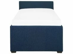 Fabric EU Single Trundle Bed Blue MARMANDE -Cheap Bed Linings Store undef src sa picid 729445 type whitesh image