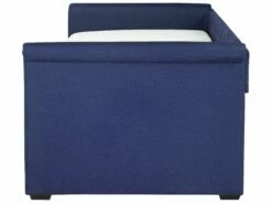 Fabric EU Single Trundle Bed Blue LIBOURNE -Cheap Bed Linings Store undef src sa picid 729663 type whitesh image
