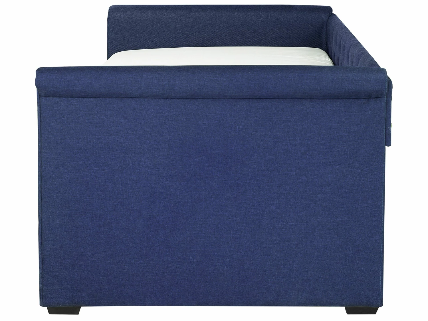Fabric EU Single Trundle Bed Blue LIBOURNE - Image 7