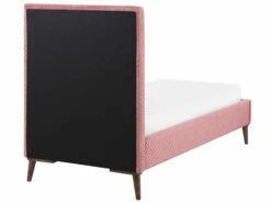 Velvet EU Single Size Bed Pink BAYONNE -Cheap Bed Linings Store undef src sa picid 729783 type whitesh image