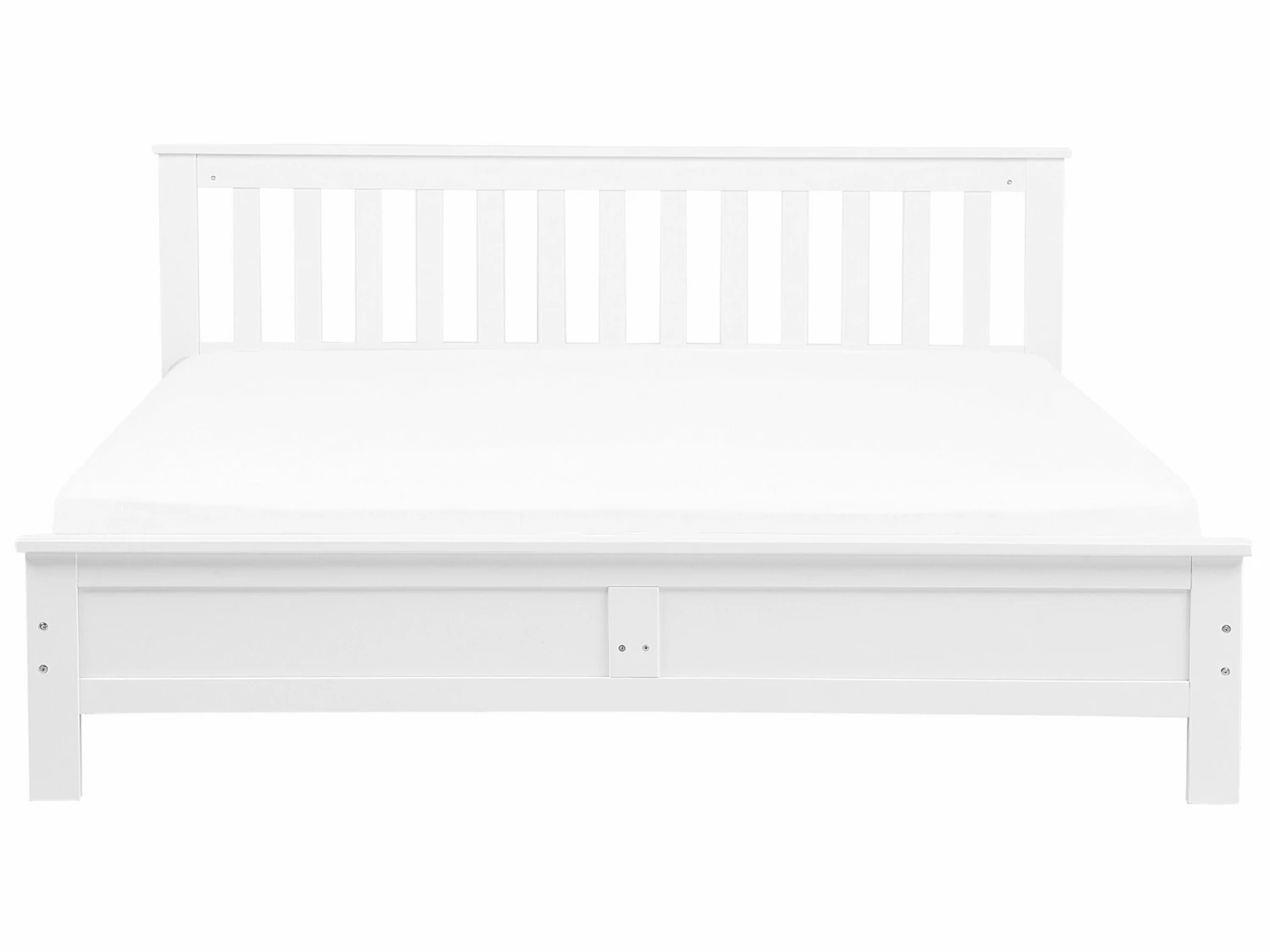 Wooden Bed White MAYENNE Various Sizes 3 Wooden Bed White MAYENNE Various Sizes - Image 3