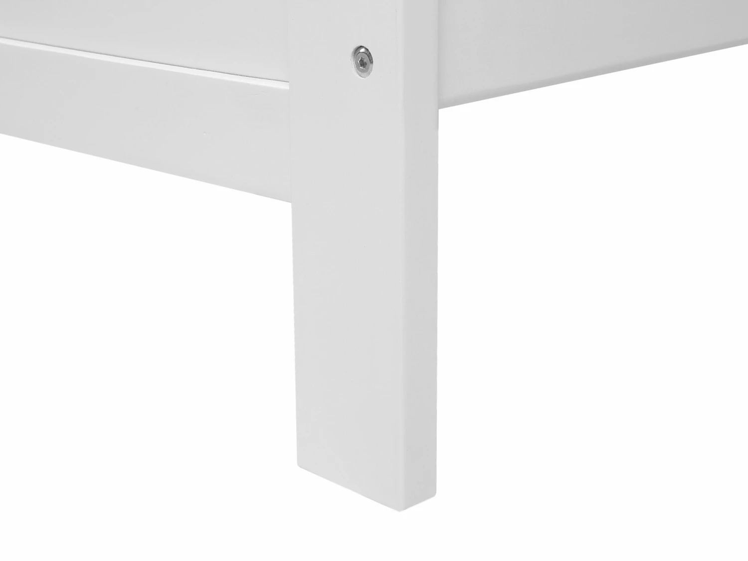 Wooden Bed White MAYENNE Various Sizes 8 Wooden Bed White MAYENNE Various Sizes - Image 8