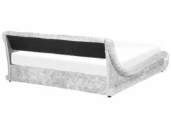 Velvet EU Bed With LED Silver AVIGNON Various Sizes -Cheap Bed Linings Store undef src sa picid 734796 type whitesh image