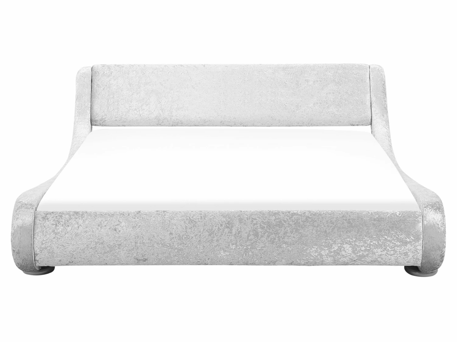 Velvet Waterbed Silver AVIGNON Various Sizes - Image 3