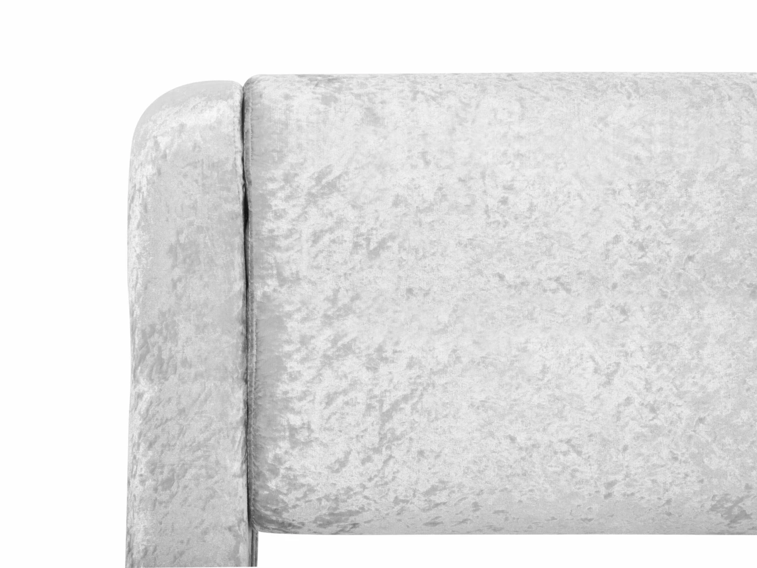 Velvet Waterbed Silver AVIGNON Various Sizes - Image 5