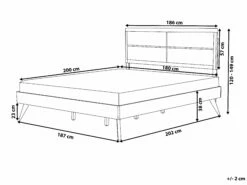 Wooden Bed Dark POISSY Various Sizes -Cheap Bed Linings Store undef src sa picid 739374 type whitesh image