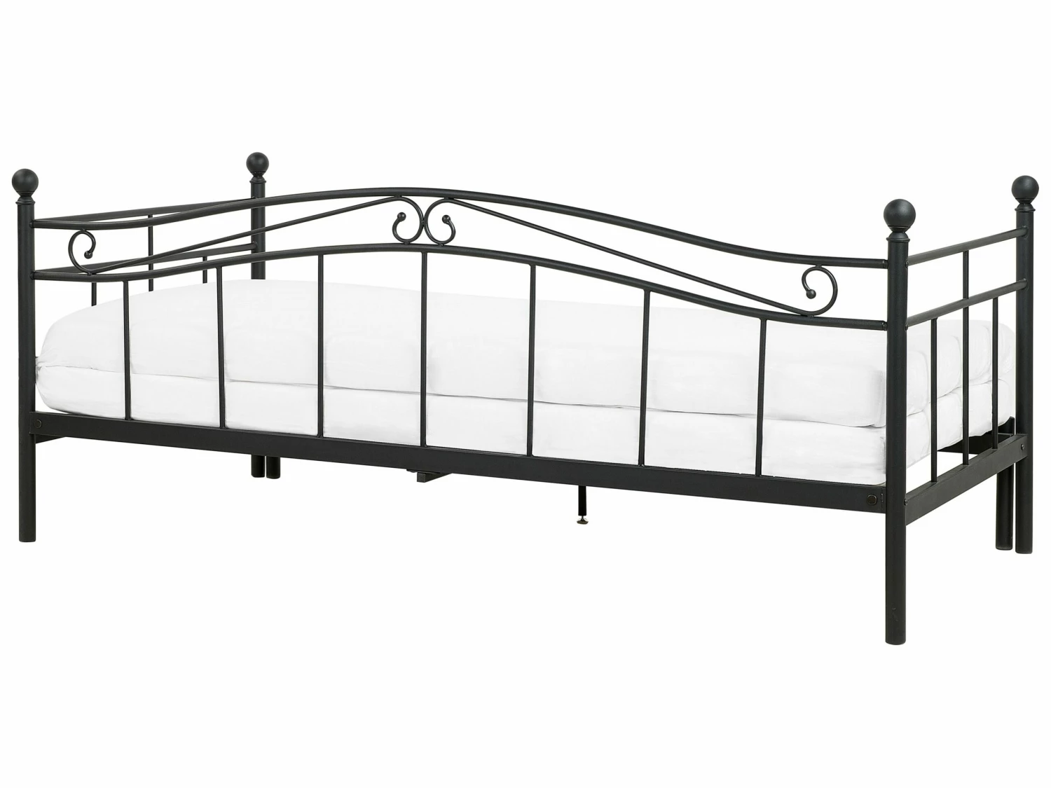 EU Single To Super King Size Daybed Black TULLE - Image 7