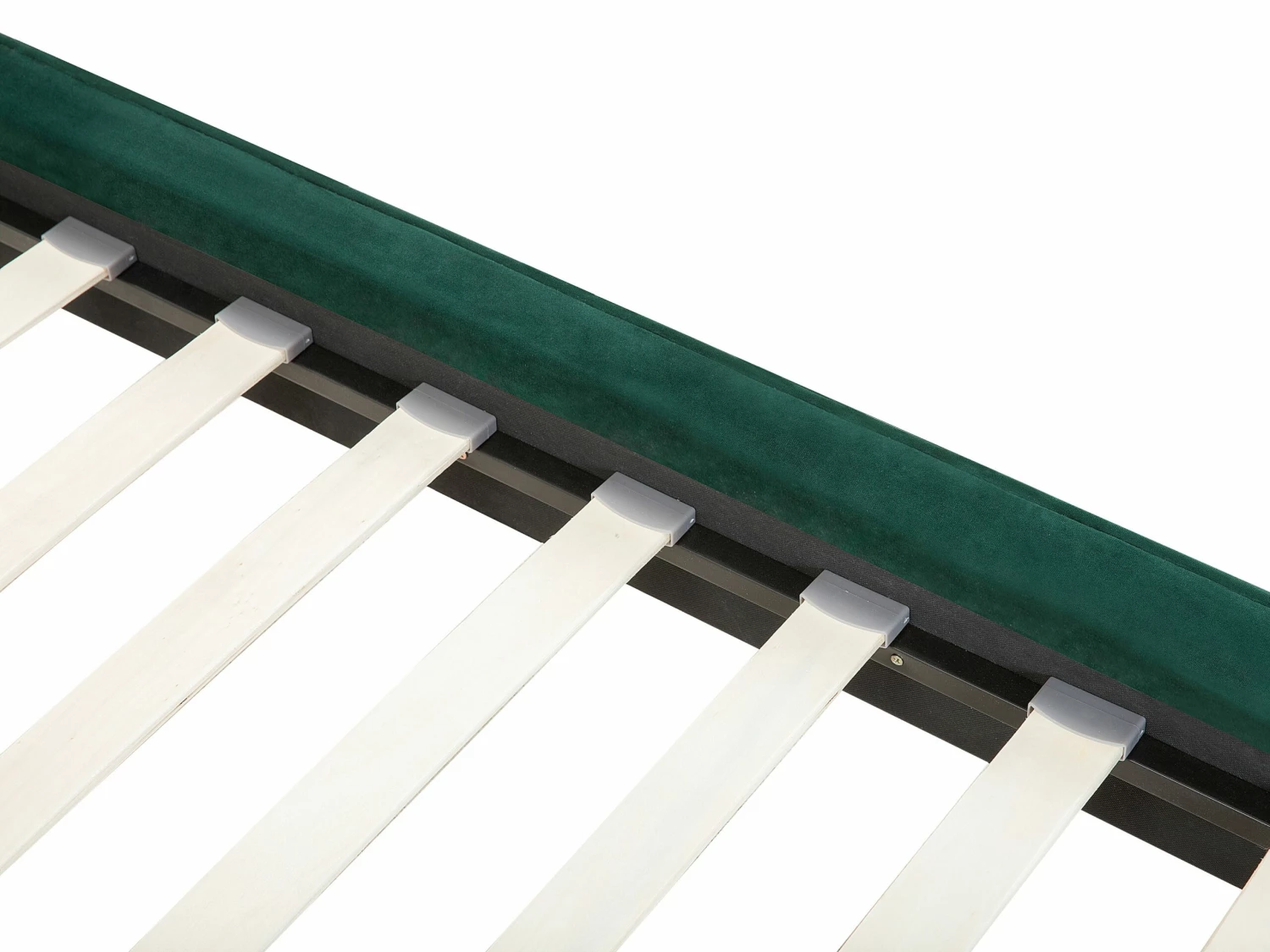 Velvet Bed Emerald Green SENLIS Various Sizes - Image 9