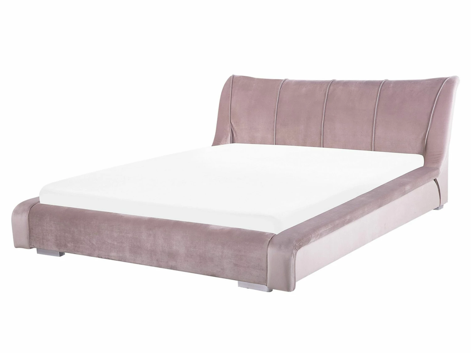 Velvet EU King Size Waterbed Pink NANTES