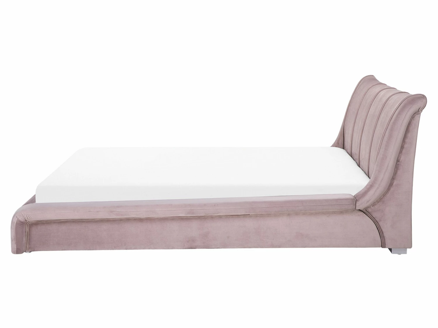 Velvet EU King Size Waterbed Pink NANTES - Image 4
