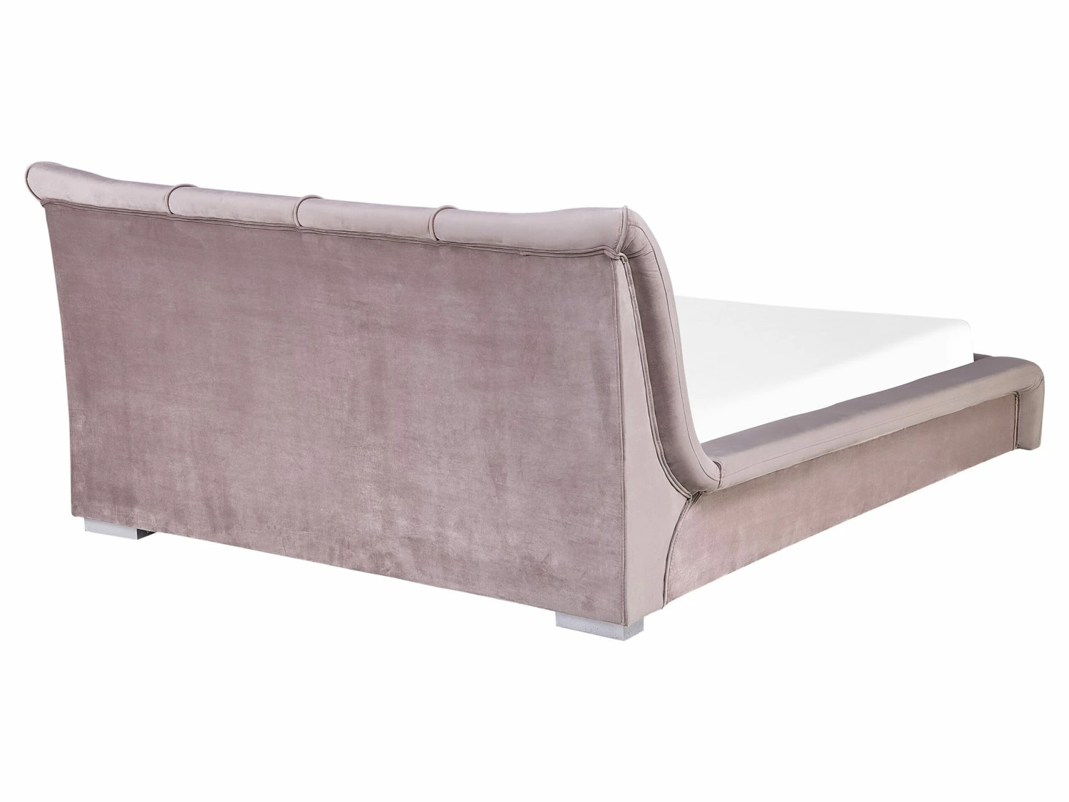 Velvet EU King Size Waterbed Pink NANTES - Image 5