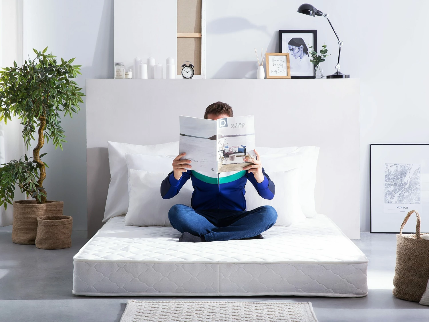 Pocket Spring Two Sided Medium/Firm Mattress DUO Various Sizes - Image 6