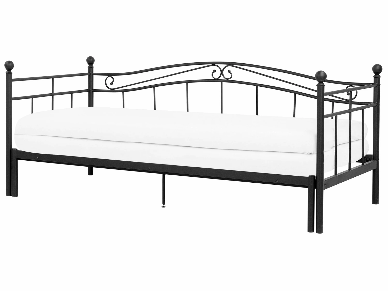 EU Single To Super King Size Daybed Black TULLE - Image 6