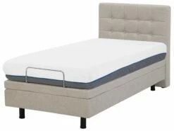 Fabric EU Single Adjustable Bed Beige DUKE 13 Fabric EU Single Adjustable Bed Beige DUKE -Cheap Bed Linings Store undef src sa picid 742727 type whitesh image