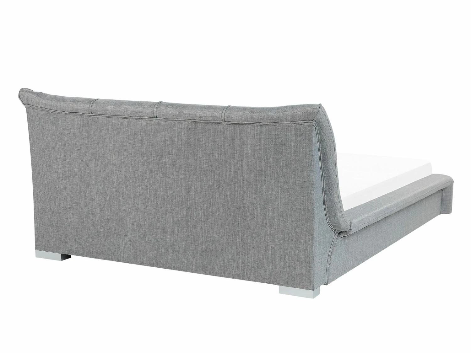 Fabric Bed Grey NANTES Various Sizes 4 Fabric Bed Grey NANTES Various Sizes - Image 4