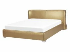 Leather Bed Gold PARIS Various Sizes