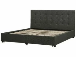 Fabric Bed With Storage Dark Grey LA ROCHELLE Various Sizes -Cheap Bed Linings Store undef src sa picid 744705 type whitesh image