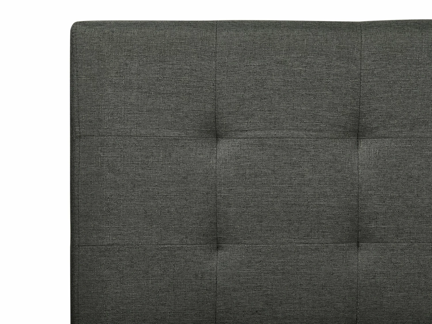 Fabric Bed With Storage Dark Grey LA ROCHELLE Various Sizes - Image 8