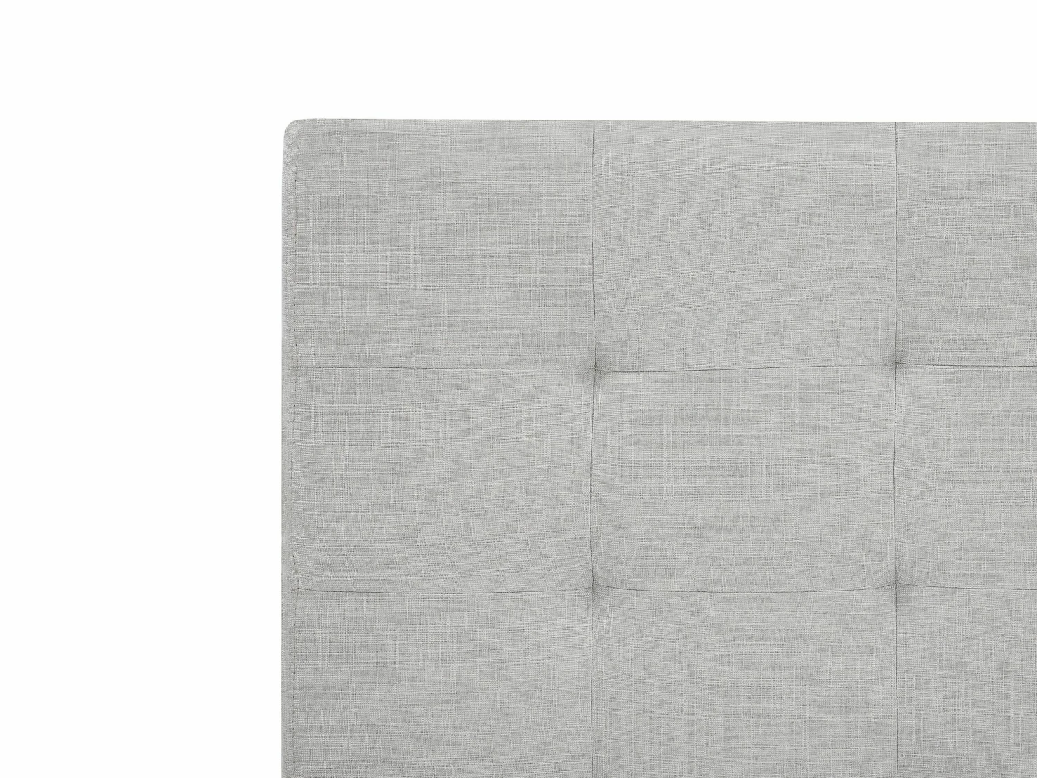 Fabric Bed With Storage Light Grey LA ROCHELLE Various Sizes - Image 8